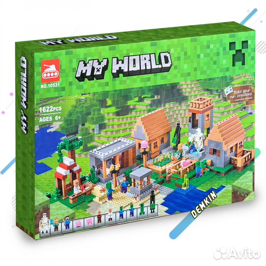 Конструктор My World Большая деревня 10531