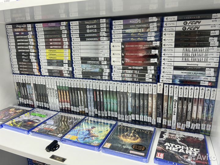 Игры на дисках для PS4 / PS5 новые и Б/у