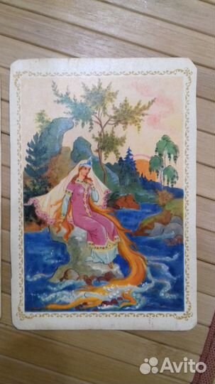 Открытки Сказка Палех