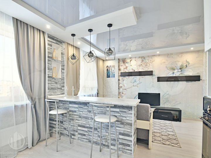 1-к. апартаменты, 39 м², 16/17 эт.