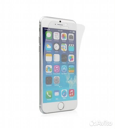 3D Защитная Плёнка на iPhone 6 Plus (прозрачная)