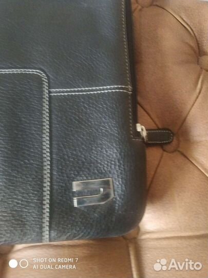 Чехол для ноутбука кожаный
