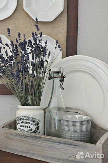 Букет лаванды. Свежая, осенняя срезка