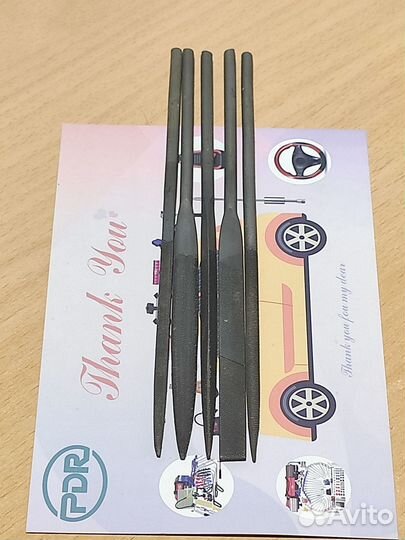 Надфили 160 мм Россия 5 шт