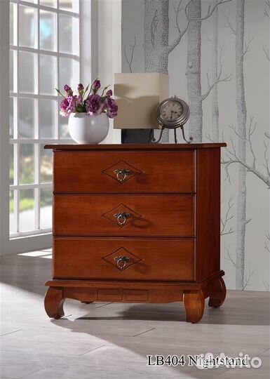 Тумбочка Саманта цвет Dominic Oak. Москва и мо