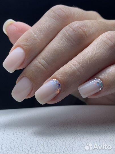 Маникюр с покрытием. Укрепление ногтей