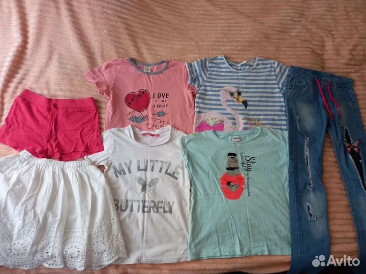 Пакет вещей для девочки 8 лет