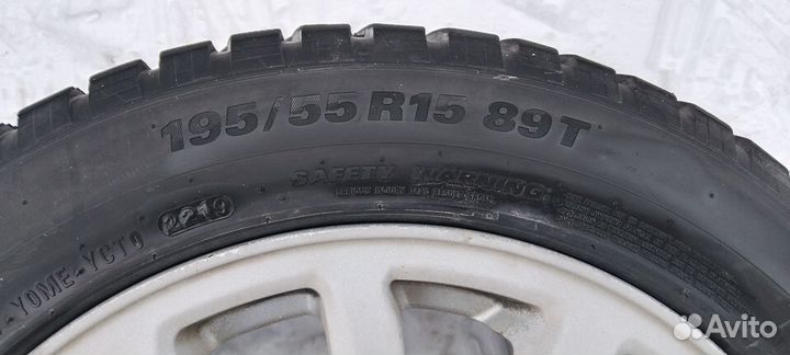 Колеса в сборе r15 зимние