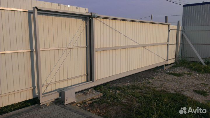 Откатные ворота Alutech ProTrend