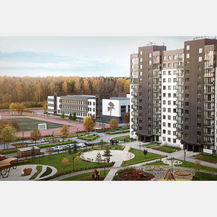 1-к. квартира, 30,5 м², 6/12 эт.