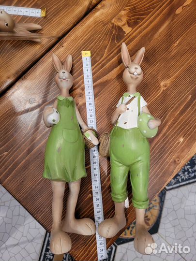 Фигурка кролик из смолы