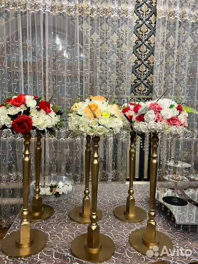 Цветочная композиция на стол