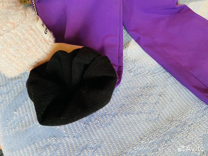 Теплые брюки для девочки