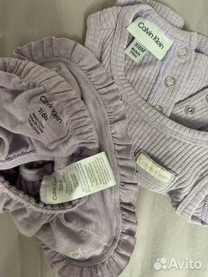 Комплект для девочки Calvin Klein Ralph Lauren