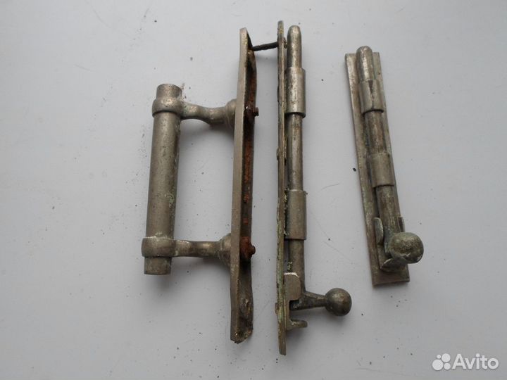 Винтажные шпингалеты и ручка