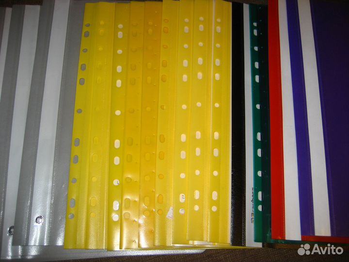 Папки б/у: блокноты, регистраторы, на прижимах, уг