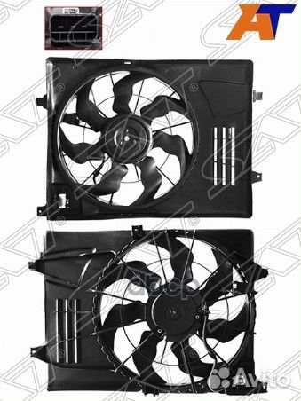 Диффузор радиатора KIA sportage 16/hyundai TUC