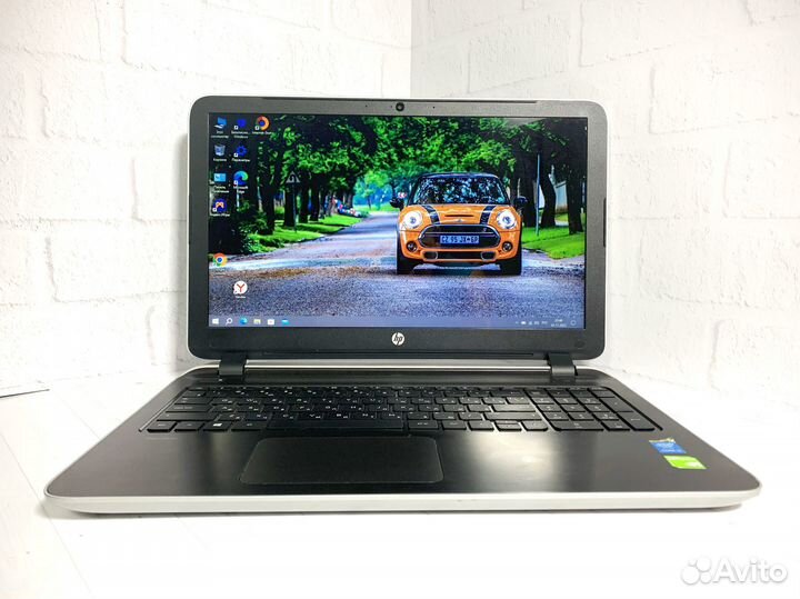 Ноутбук HP core i5/8Gb/SSD256Gb/2 видеокарты