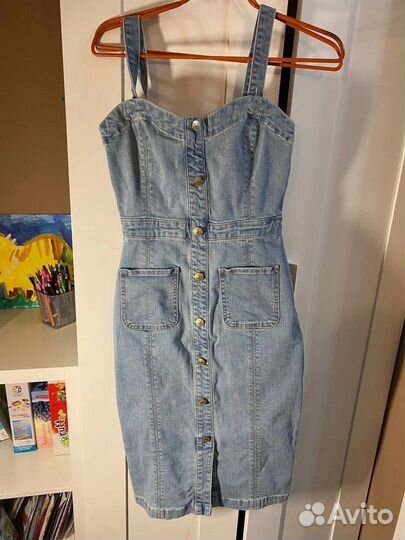 Джинсовый сарафан женский