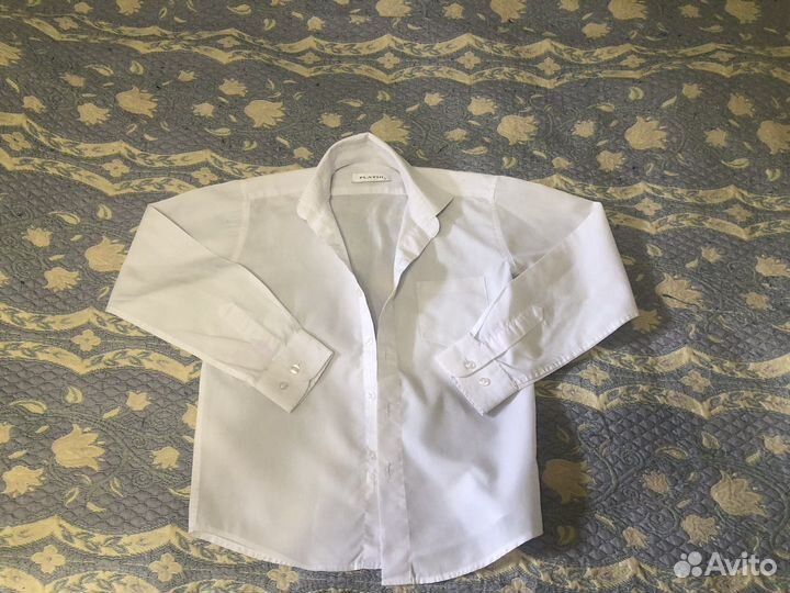 Школьная рубашка для мальчика 122