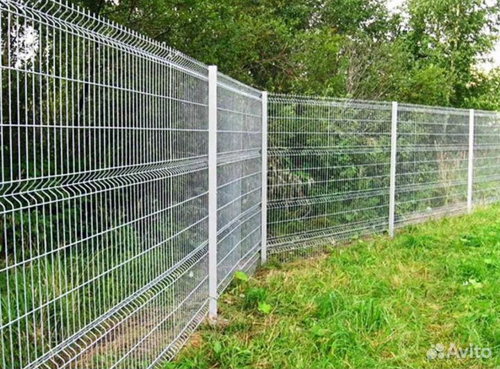 Забор из 3D сетки 60 метров