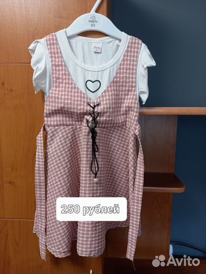 Одежда на девочку 3-5 лет