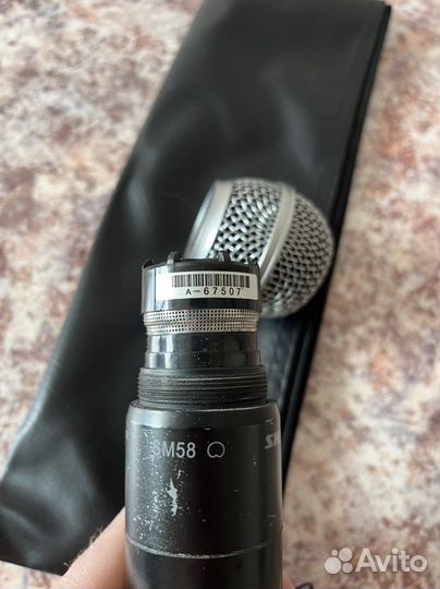 Радиомикрофон Shure SM-58 SLX2/SLX4