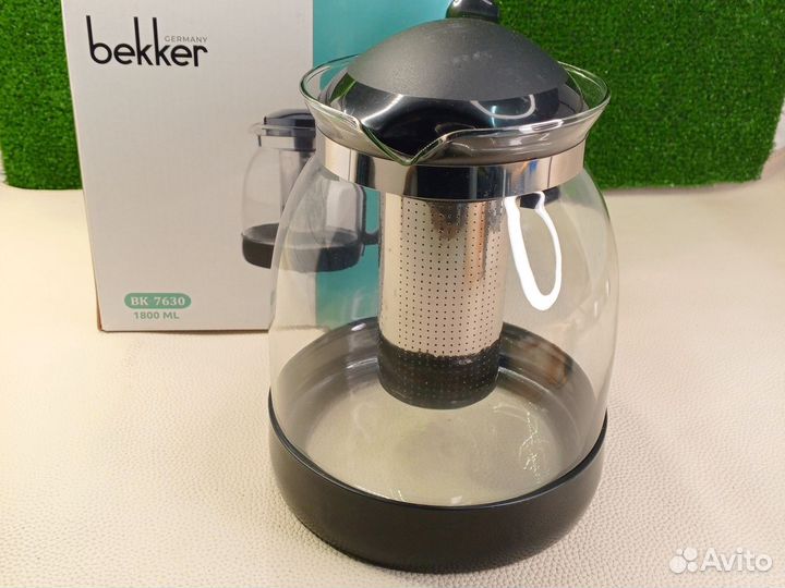 Чайник заварочный bekker BK-7630, 1,8 л
