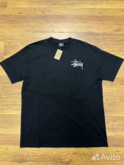 Футболка Stussy Pink Angel черная S M L XL