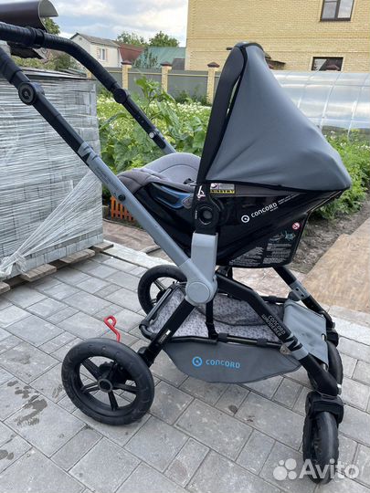 Коляска Concord 3в1 Wanderer Travel Set