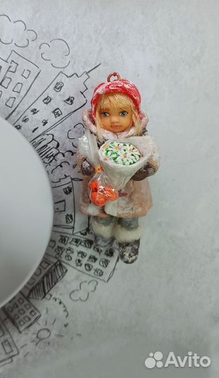 Девочка с цветами