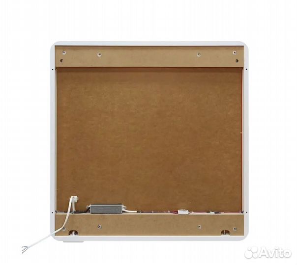 Шкаф зеркальный подвесной с подсветкой 80x80 см