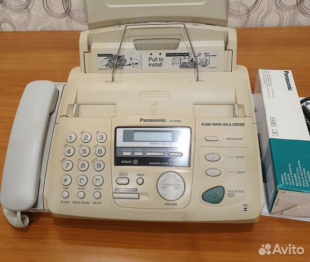 Факс Panasonic KX-FP 158RU