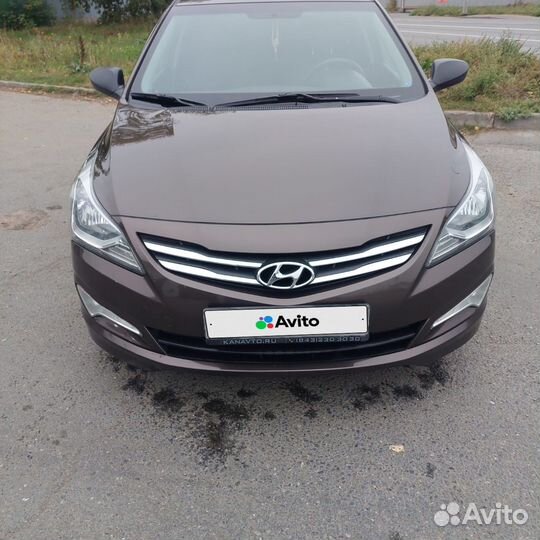 Hyundai Solaris 1.4 МТ, 2015, 148 000 км