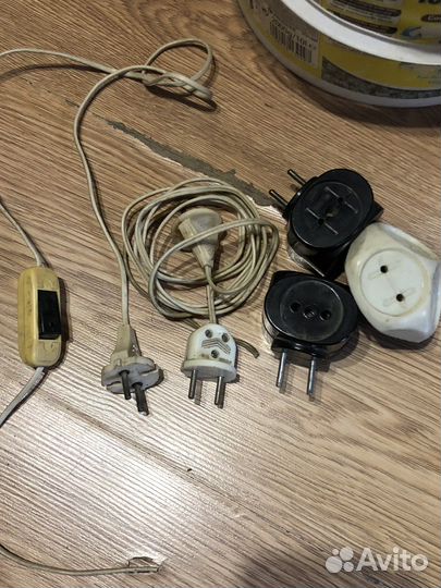 Вилки электрические СССР