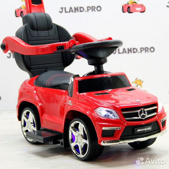 Каталка RT Mercedes-Benz A888AA-M красный