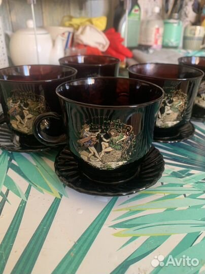 Сервиз чайный на 6 персон, новый