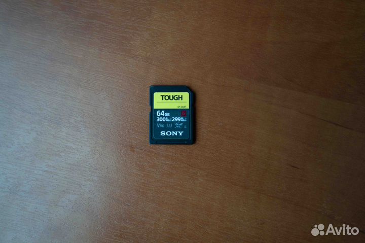 Карта памяти Sony sdxc 64GB Tough UHS-II (SF-G64T)