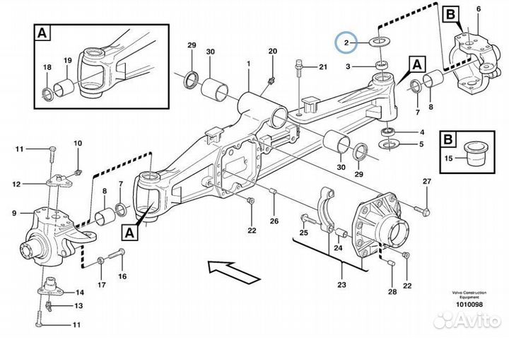 209-4220 Шайба пружинная шкворня поворотного кулак