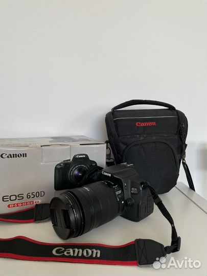 Фотоаппарат canon 650d