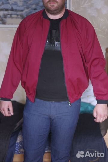 Новая куртка-бомбер плотная оригинал(Великобр.) 56