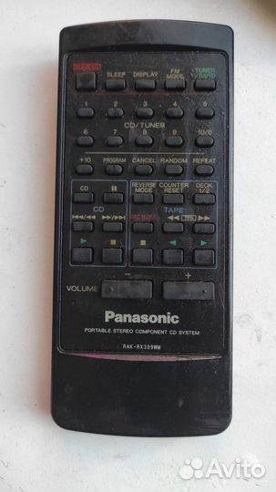 Пульт Panasonic Rak-rx309wm от муз центра ориг