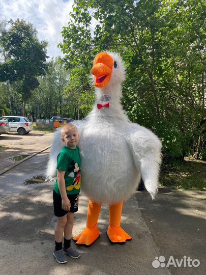 Гусь ростовая кукла