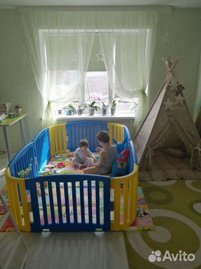 Большой детский манеж Leko