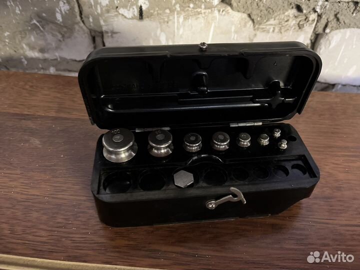 Набор гирь для весов СССР