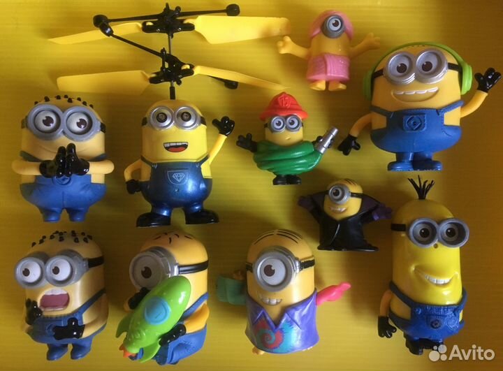Игрушки миньоны Макдональдс