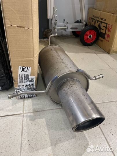 Глушитель титановый Subaru Impreza STI S204