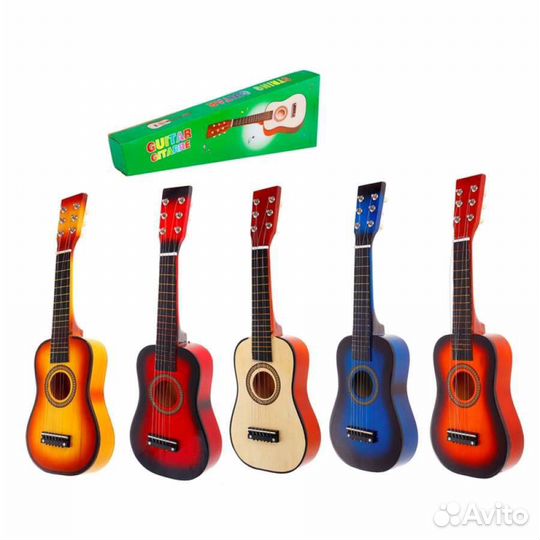 Гитара детская для дошкольников новая