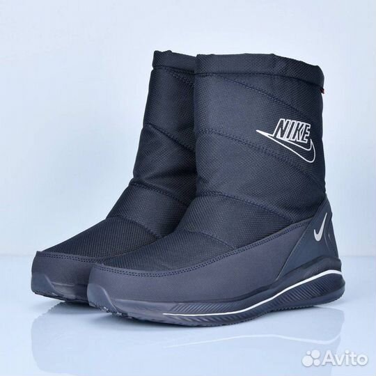 Дутики мужские зимние с мехом Nike арт 5609