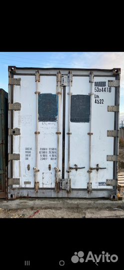 Контейнер 40 футов рефрижератор